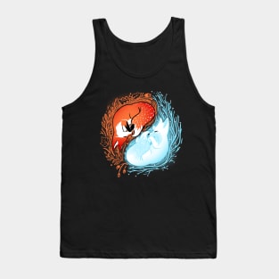 Autumn and winter fox Tank Top